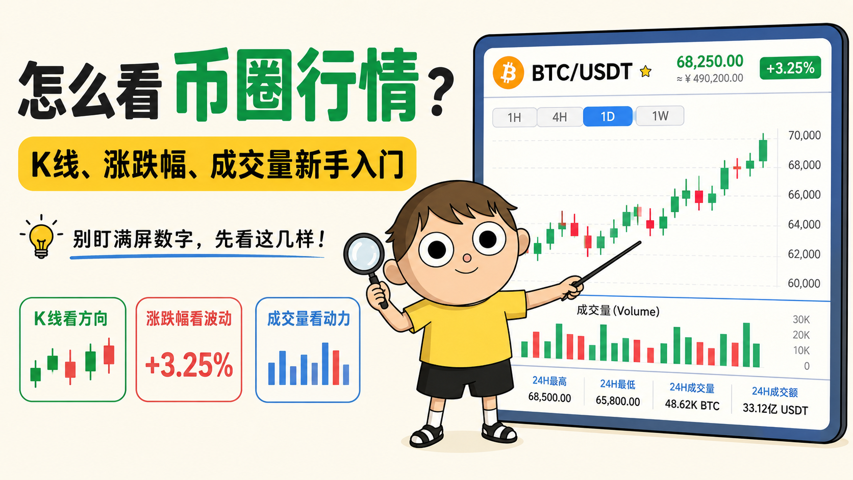 怎么看币圈行情？K 线、涨跌幅、成交量新手入门 .png